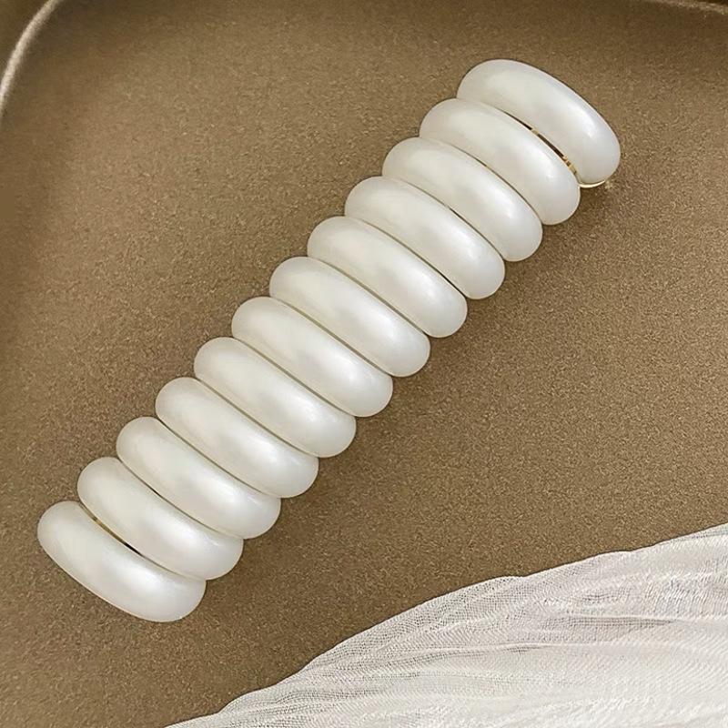 Japanese Style Elastic Hair Tie - Versatile Telephone Cord Ring for Braiding & Ponytails - Women's Hair Accessories
