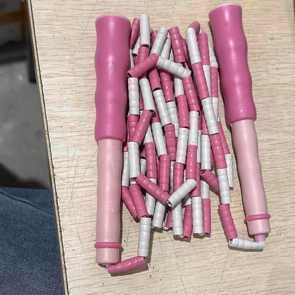 Signable Segmented Fitness Jump Rope Adjustable Length Jumping Rope Weight Loss Fitness