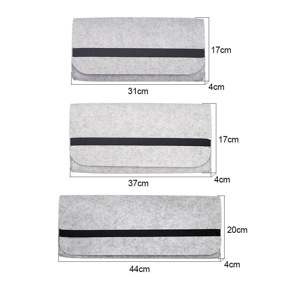 Protective Cover Peripheral Bag Computer Keyboard Bag Keyboard Pack Felt Bag Keyboard Carrying Case