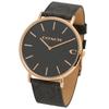 Coach Men's Charles 41mm Quartz Black Watch, COACH 14602550