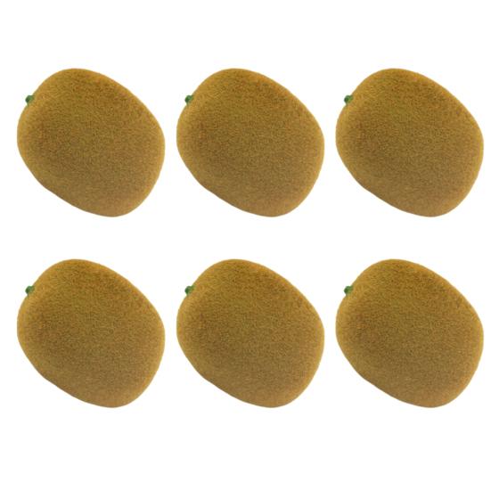 6 Pcs Artificial Fruit Fake Fruits Lifelike Good Details Decorative No Decompose Colorfast Faux Fruits Home Kitchen Party Adult Sex Wear