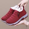 Old Beijing Cloth Shoes, Snow Boots, Plus Velvet Thickened Soft-soled Non-slip Cotton Shoes for Women