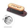 Pre Wired 3 String Pickup Input Jack Repair Parts Replacement for Cigar Box Guitar