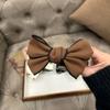 Woman's Bowknot Hair Clips Cute Cloth Art Double-layer Bowknot Beautiful Headwear Fashionable Hair Accessories