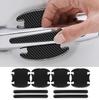 Carbon Fiber Door Guard: Anti-Scratch & Anti-Collision Protective Film with Handle and Bowl Protection