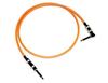 Canare GS-6 Patch Cable, 1m, L-S Type, Orange, 1 Piece