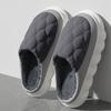 Fashion Big Size 48 49 New Fashion Men Slippers Waterproof Women Warm Plush Winter Flats Home Non Slip Slides Soft Thick Sole Furry Shoe