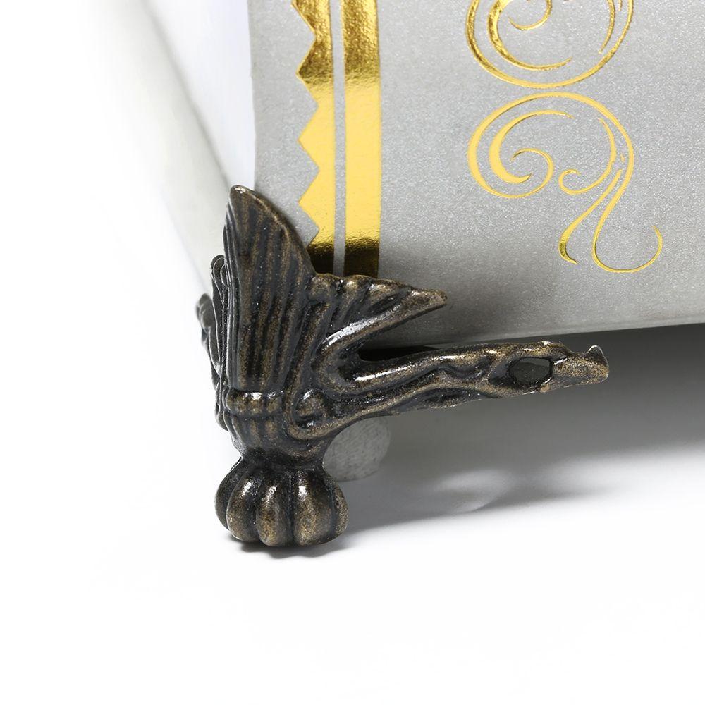 Embellishments DIY Metal Case Vintage Box Decor Corner Protector Corner Brackets Antique Bronze