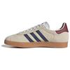 Gazelle Indoor Off White Dark Blue Gum Unisex Sneakers Cream Collegiate-Burgundy IE0546