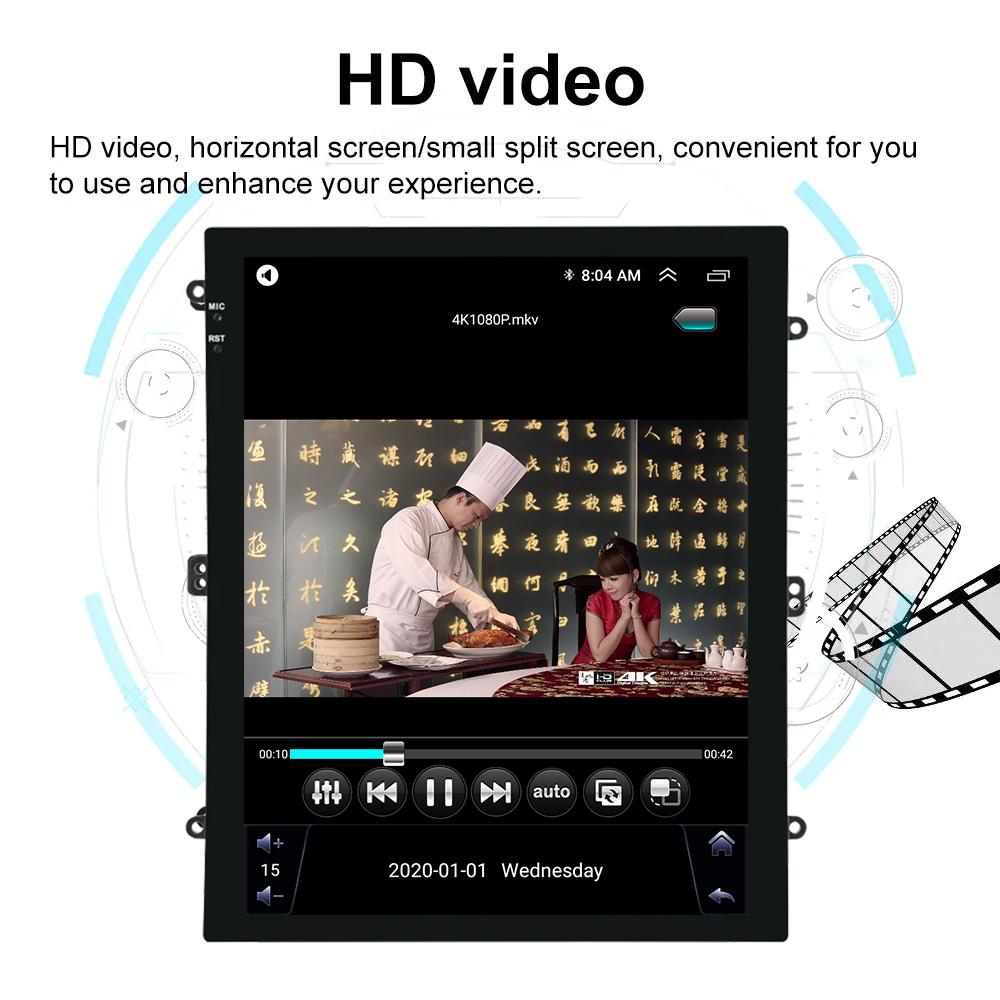 Multimedia Player Head Unit For Ford KUGA C-max Escape 2013 2014 2015 Car Radio Android Auto Carplay GPS Navigation 2din DVD