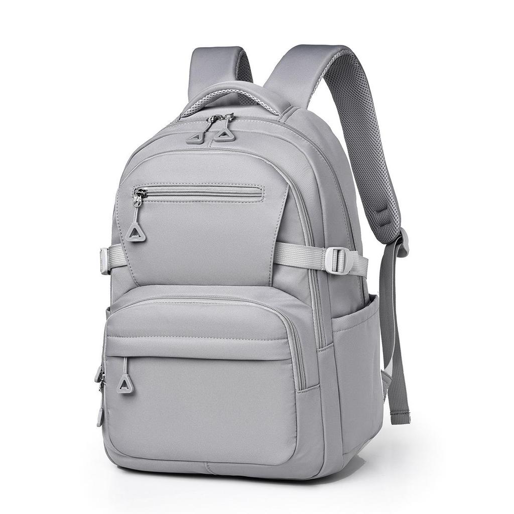 Korean Style Large Capacity Student Backpack - Simple Design for Junior High and College Students