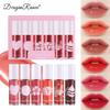 Lip Glaze, Matte Moisturizing Lip Gloss, Lip Gloss, Lip Dye, Women's Lipstick 6-color Set, Lip Dye