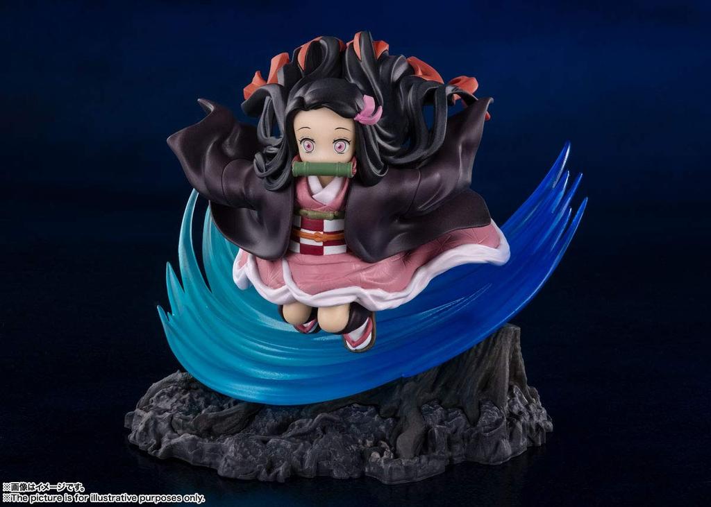TAMASHII NATIONS Figuarts ZERO Demon Kimetsu No Yaiba Nezuko Kamado Approximately 110mm Painted Finished Figure Slayer PVC/ABS