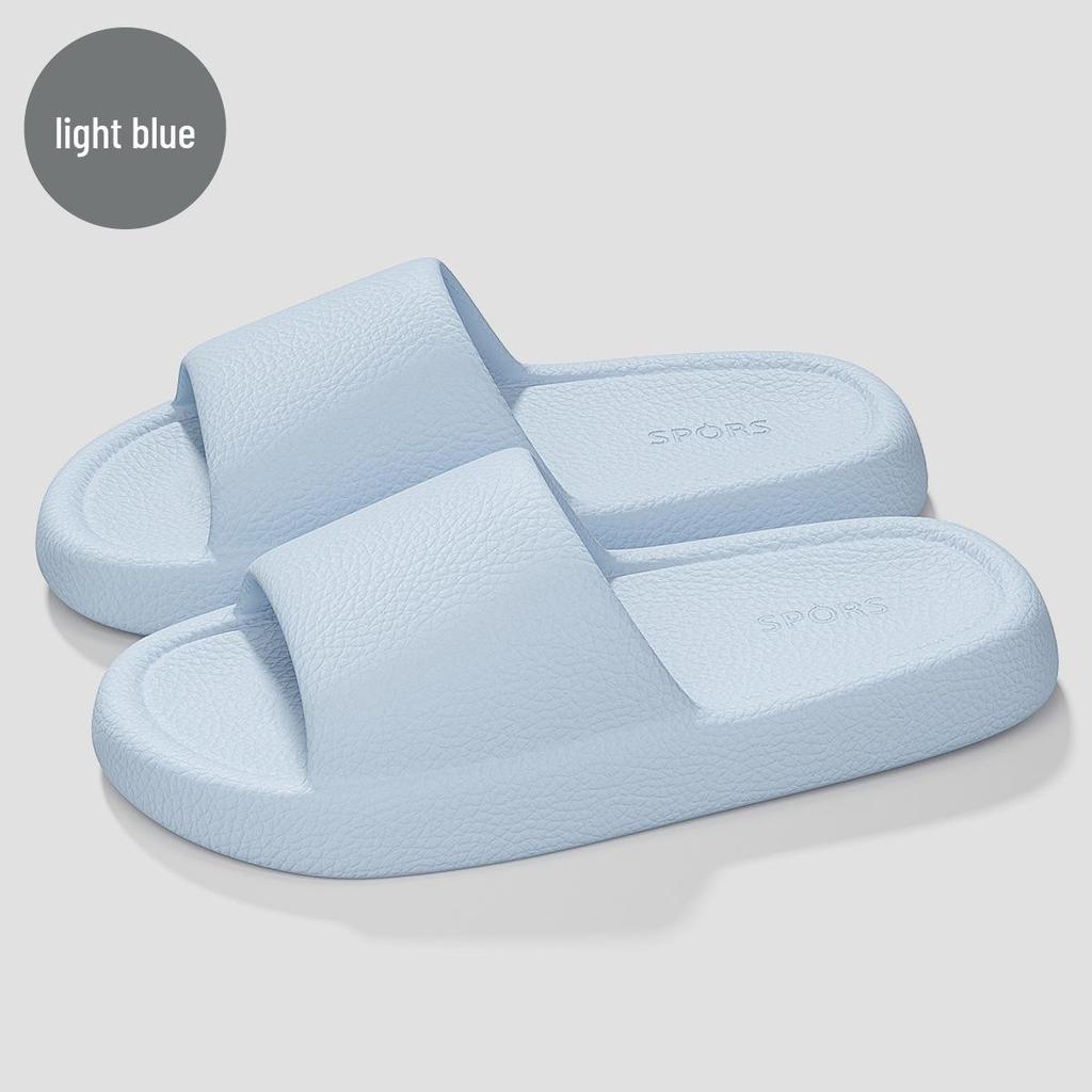 Women's and Men's Summer Non-Slip Cool EVA Bathroom Slippers with Soft Bottom.