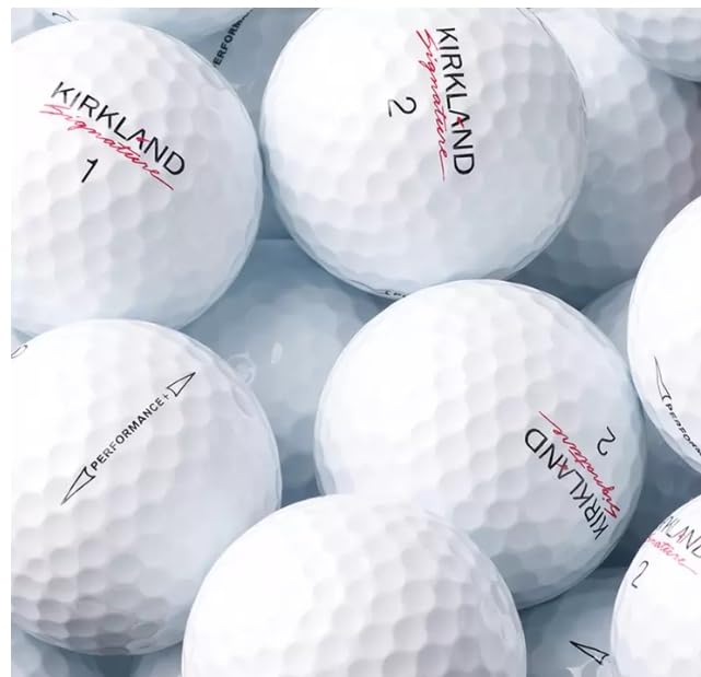 KIRKLAND Signature Performance +V3 Golf Balls, 3-Piece Urethane Cover Balls, 24 Balls