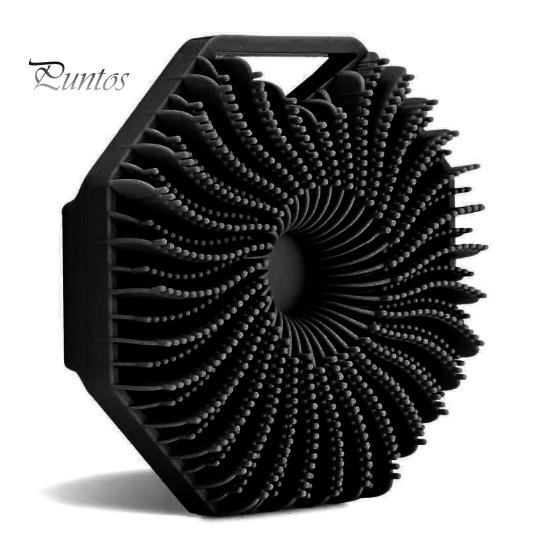 Shower Brush Polygon Soft Skin Exfoliating Scalp Massage Portable Ergonomic Handle Anti-septic Body Brush Bath Shower Brush Scrubber