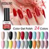ROSALIND Mini Nail Polish Gel Semipermanent UV Multiple Colors Varnish Hybrid Nail Art Soak Off Top Base Coat Regular Gel Lacquer