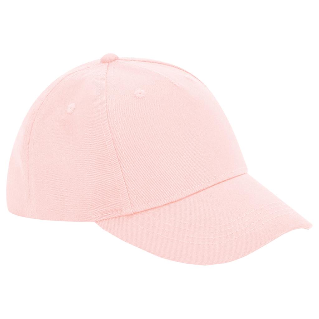 Beechfield Childrens/Kids Organic Cotton 5 Panel Baseball Cap