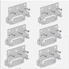 6PACK I-kea Skorva Midbeam Bed Monunting Brackets X 6 Camper Conversion Brackets 116791