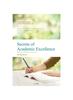 The Secrets of Academic Excellence Book