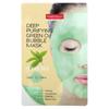 Deep Purifying Green O2 Bubble Beauty Mask, Green Tea, 1 Sheet Mask, 0.88 Oz (25 G)