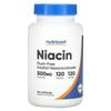 Niacin, No Redness, 500Mg, 120 Capsules