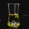 Mountain Shape Double Wall Glass Cups 300ml Coffee Cup Fashion Clear Tea Mug  Office