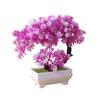 Yousheng Simulation Fake Potted Bonsai Tree Artificial Plant Desk Ornament Home Decor