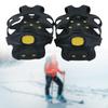 Crampons Ice Cleats Anti Skid Grippers Portable Practical Gripper Spikes Cleat for