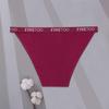 FINETOO 1PC Women's Cotton Panties S-XL Low-Rise Waffle Underwear Sexy Letter Briefs Ladies Comfortable Panties Female Lingerie
