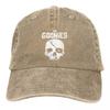 The Goonies Skull Logo Trucker Hat Accessories Vintage Distressed Denim Headwear For for Men Women Adjustable