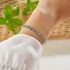 Precious and Elegant Natural Green Emerald Bracelet 925 Sterling Silver Women Noble Fine Jewelry Wedding & Banquet Gift