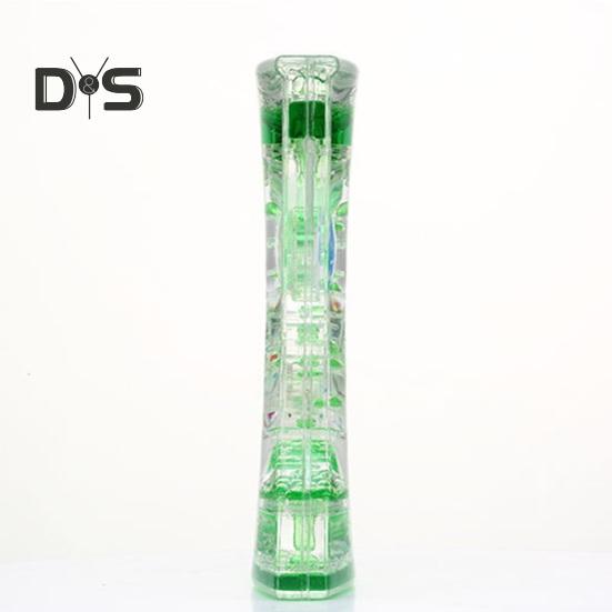 Liquid Motion Bubbler Timer Rotary Wheels Stress Relief Colorful Oil Dropping Hourglass Fidget Toy Home Office Desktop Decoration Kids Adults Gift