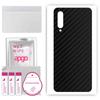 apgo Protective Skin Sticker for the Back Compatible with Xiaomi Mi CC9e, Wrap Film, Foil, Vinyl - Pattern Carbon Black