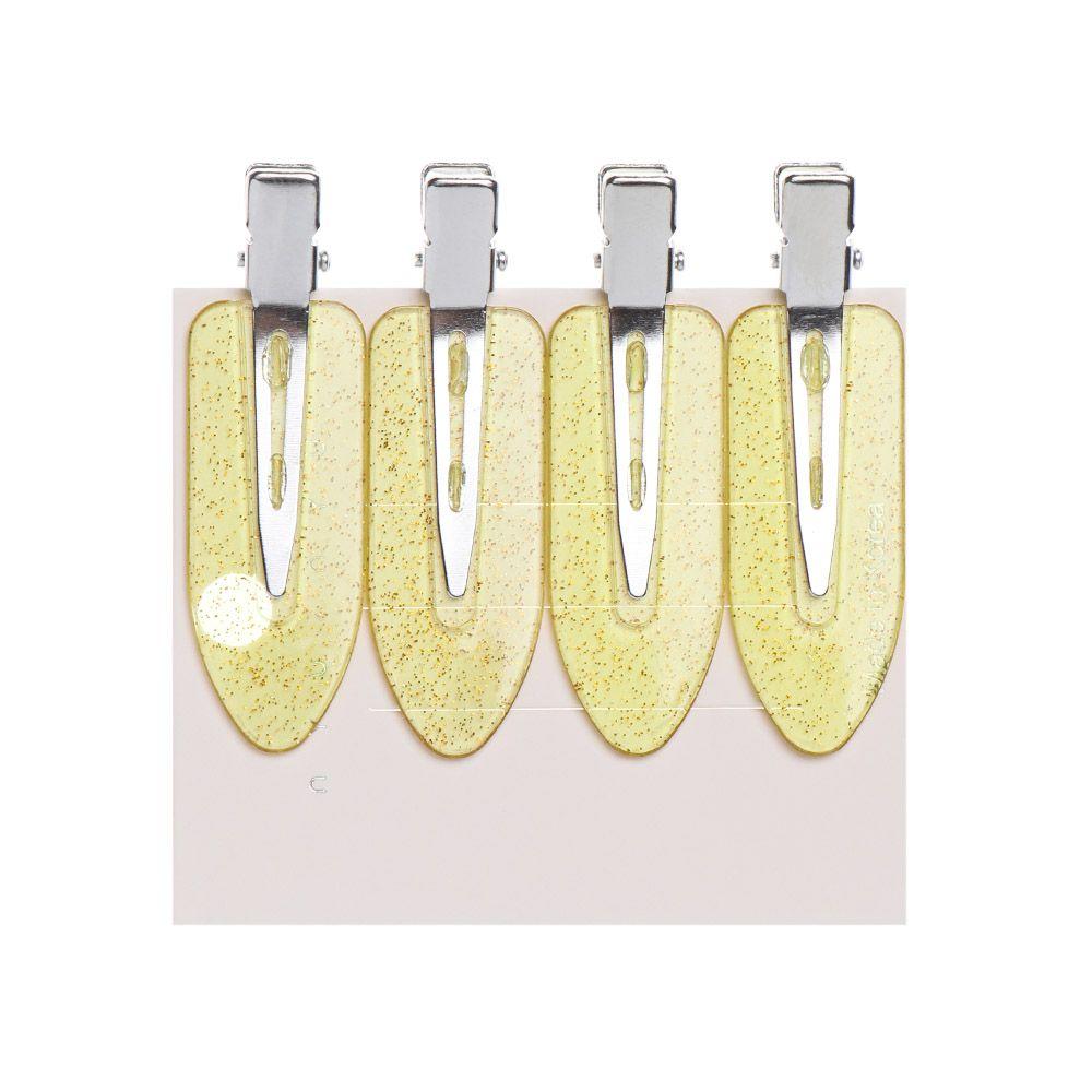 Hairdressing No Mark Candy Color Seamless Hair Clips No Bend Barrettes Bang Clip No Crease Hairpin