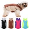 Winter Warm Dog Clothes Puppy Cat Jacket With D-ring Soft Fleece Small Dogs Pullover Vest For Chihuahua French Bulldog Overalls
