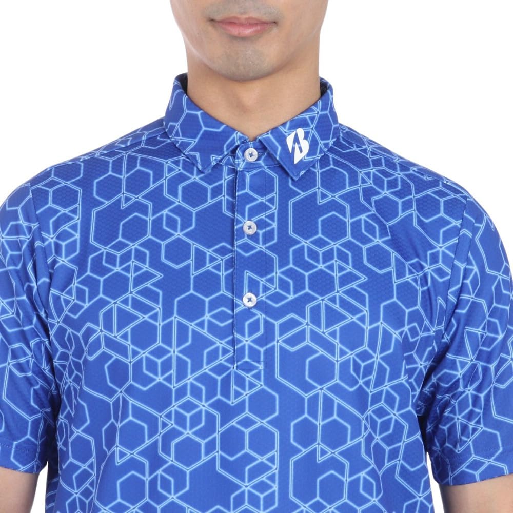 [Bridgestone Golf] Golf Shirt, Short Sleeve Shirt AGM03A, Men's BL
