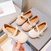 Girls' Small Leather Shoes, New Children's Princess Shoes, Soft Soles, Fashion Pearls, Girls' Foreign Dance Shoes