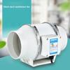 4''220V Mute Inline Duct Exhaust Fan Home Bathroom Ventilation Equipment Kitchen Wall Mounted Air Purifying Ventilation System