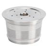 Stainless Steel Reusable Coffee Capsule Cup Filter Fit for Caffitaly Wacaco Tchibo