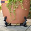 Animal Plant Pot Foot Flower Pot Support Resin Craft Decoration Set Of 3 Outdoor Statue Garden Pot Planter Feet Planter Support