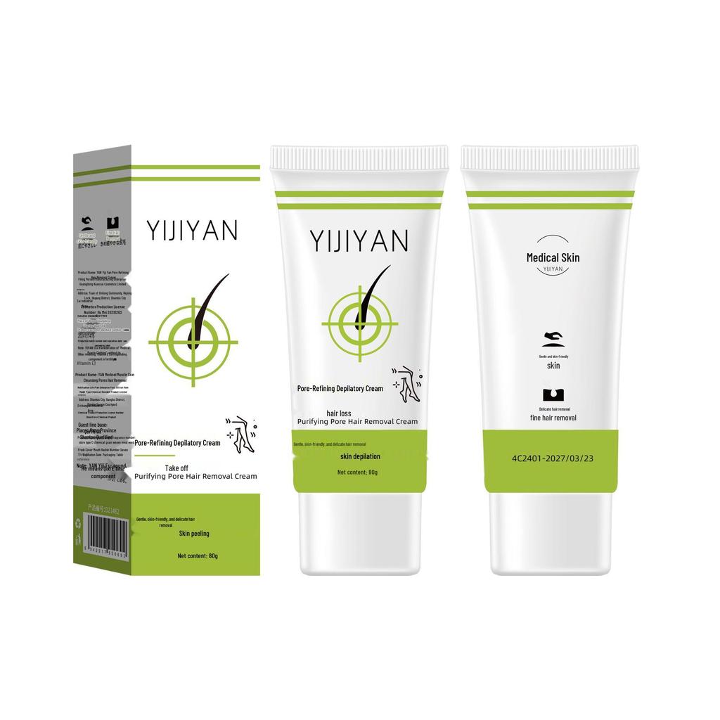 Medskin Крем для удаления волос для женщин, очищающий поры - Для всего тела, Подмышки и Ноги, Подходит для студентов.