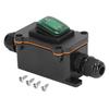 4 Pin 2 Position Inline Power Cord Switch with Rocker Button IP65 Waterproof 250V 16A On Off Outdoor Toggle Switch