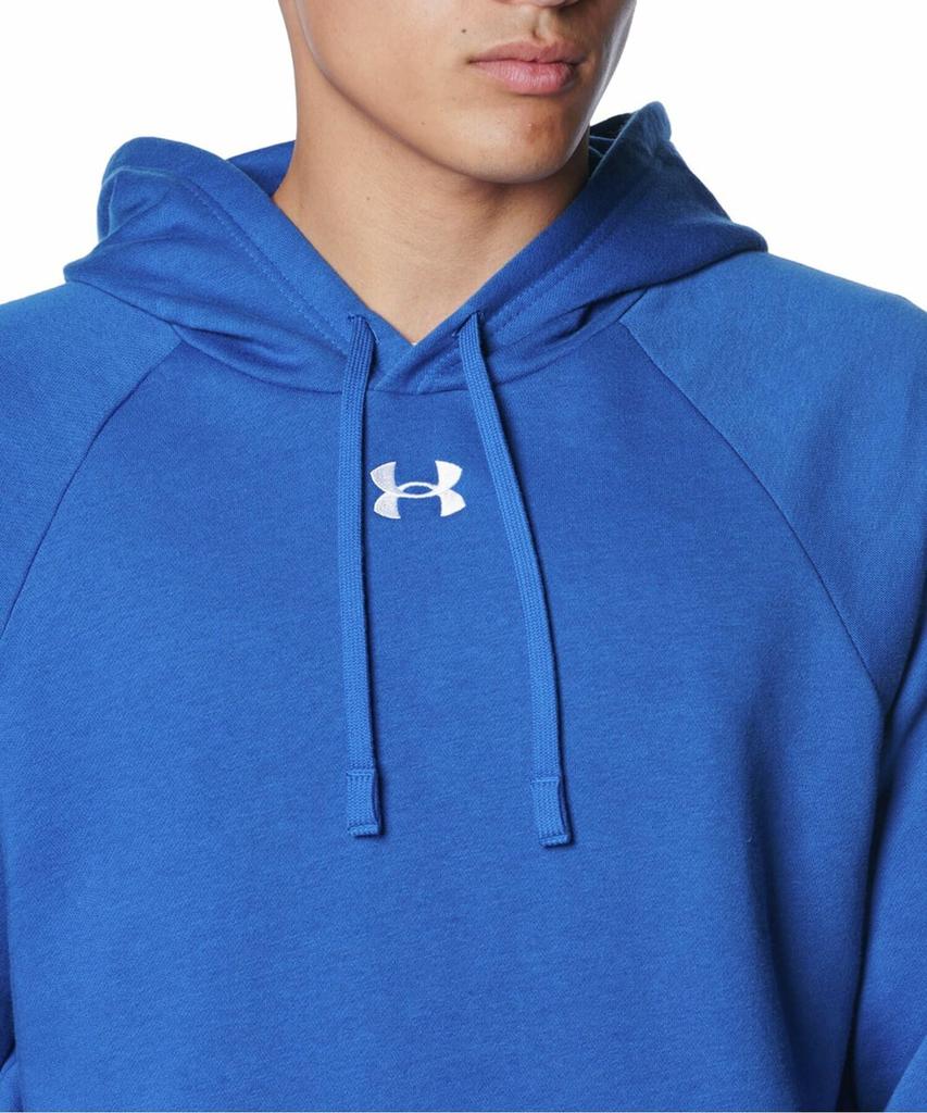 Under Armour UA Rival Fleece Hoodie Tech Blue White SM /