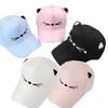 Spring Fashion  Pearl Wild Cute Student Cat Ears Visor Baseball Cap