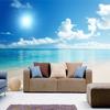 Natural Murals Seaside Landscape 3d Wall Paper Sunny Beach Water Mural Living Room Bedroom Wallpaper Home Decor