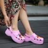 Summer Women Slippers Platform Clogs Outdoor Garden Shoes Female Pool Sandals Bathroom Flip Flops Mules Beach Slippers Feminino