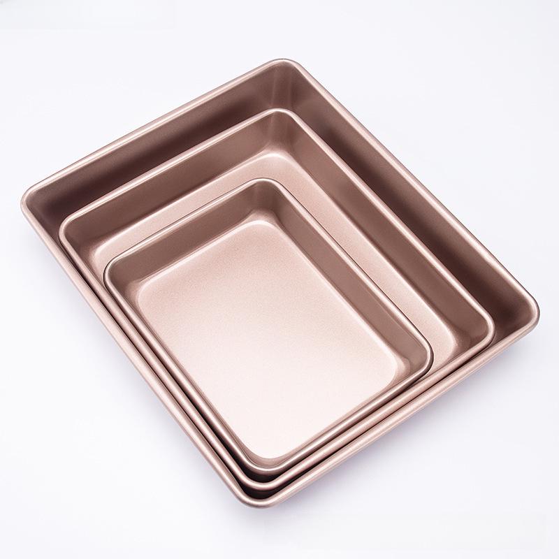 Heavy Duty Non-Stick Steel Baking Pan with Snowflake Mold for Cake, Biscuits, and Nougat