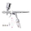 Airbrush Set Double Action Gravity Feed with 0.3mm Rapid Release Nozzle 15cc Cup Painting Drawing Art Supplies