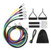 11Pcs/Set Anti-Break TPE Tension Rope Set Durable Pull Rope Set  Fitness Equipment